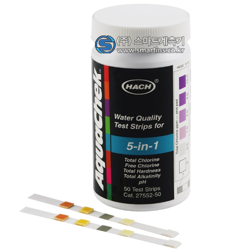 2755250 다항목 측정키트 5in1 Water Quality Strips27552-50