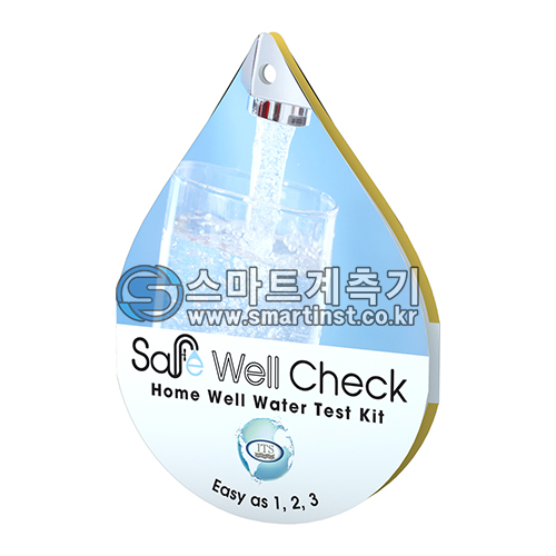 지하수 수질검사 키트 셀프 수질측정 먹는물 간편 측정 2회 검사