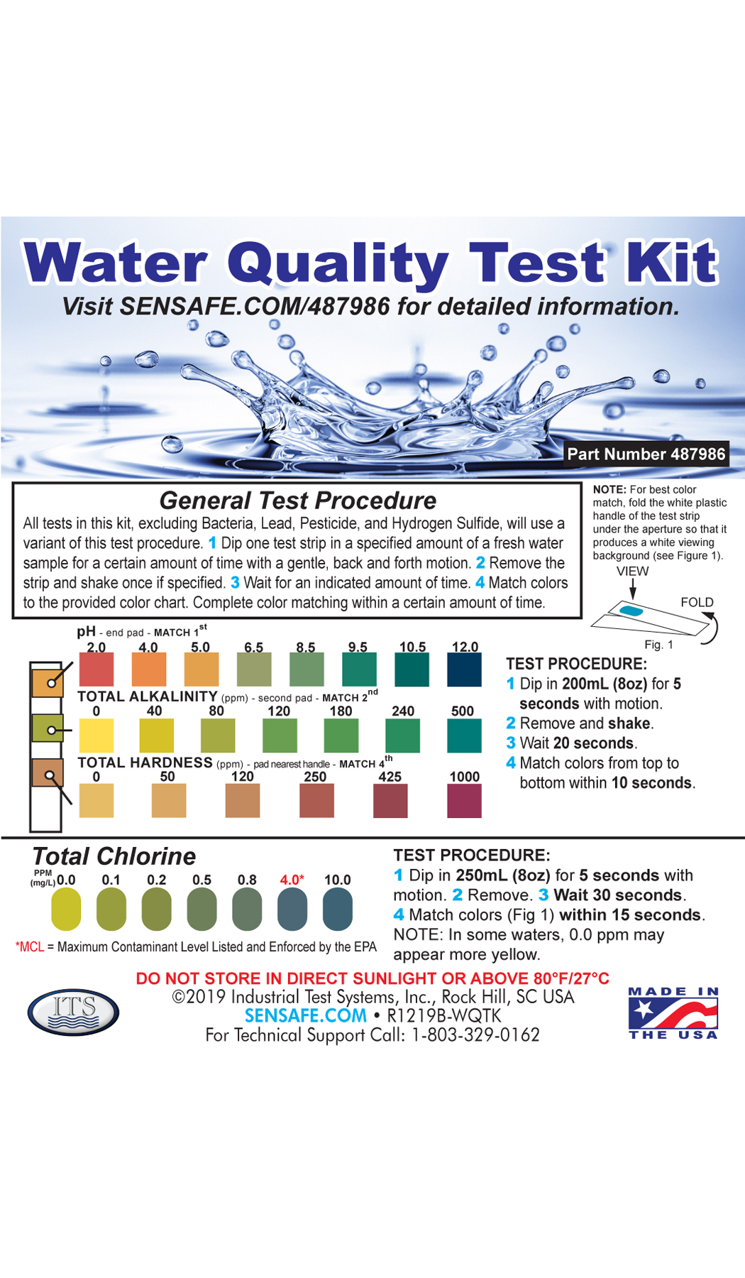 [올인원] 셀프 간이검사, 먹는물 수돗물 과일 채소 살충제, 납, 중금속 간편 검사