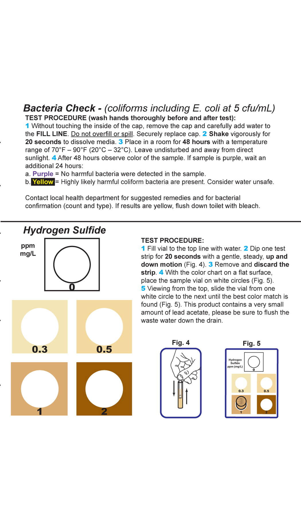 [올인원] 셀프 간이검사, 먹는물 수돗물 과일 채소 살충제, 납, 중금속 간편 검사