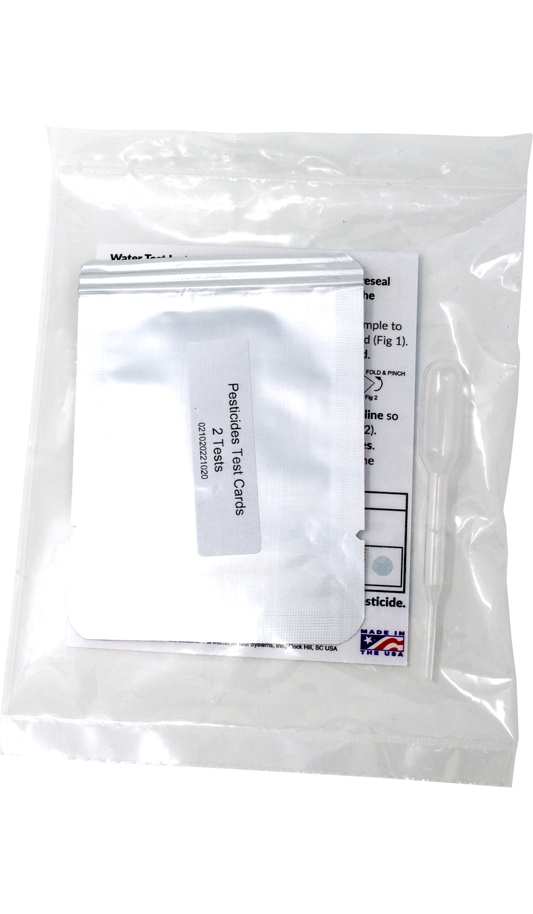 잔류농약 검사 키트 2회분, 채소 과일 살충제 성분 13종 간편 셀프 자가 테스트