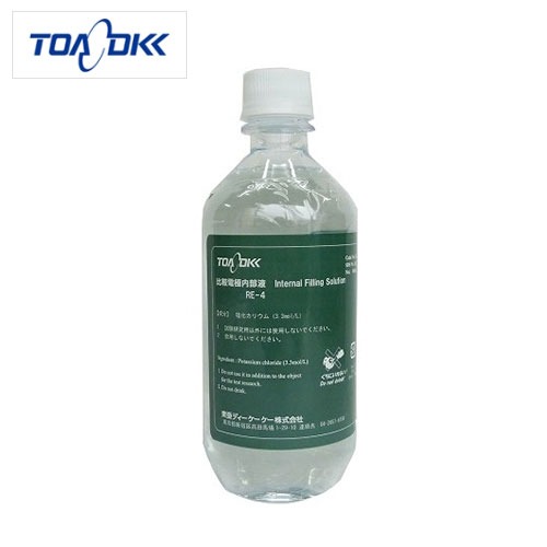 TOADKK RE-4 KCL용액, KCL3.3MOL PH전극내부액 용량 500ml